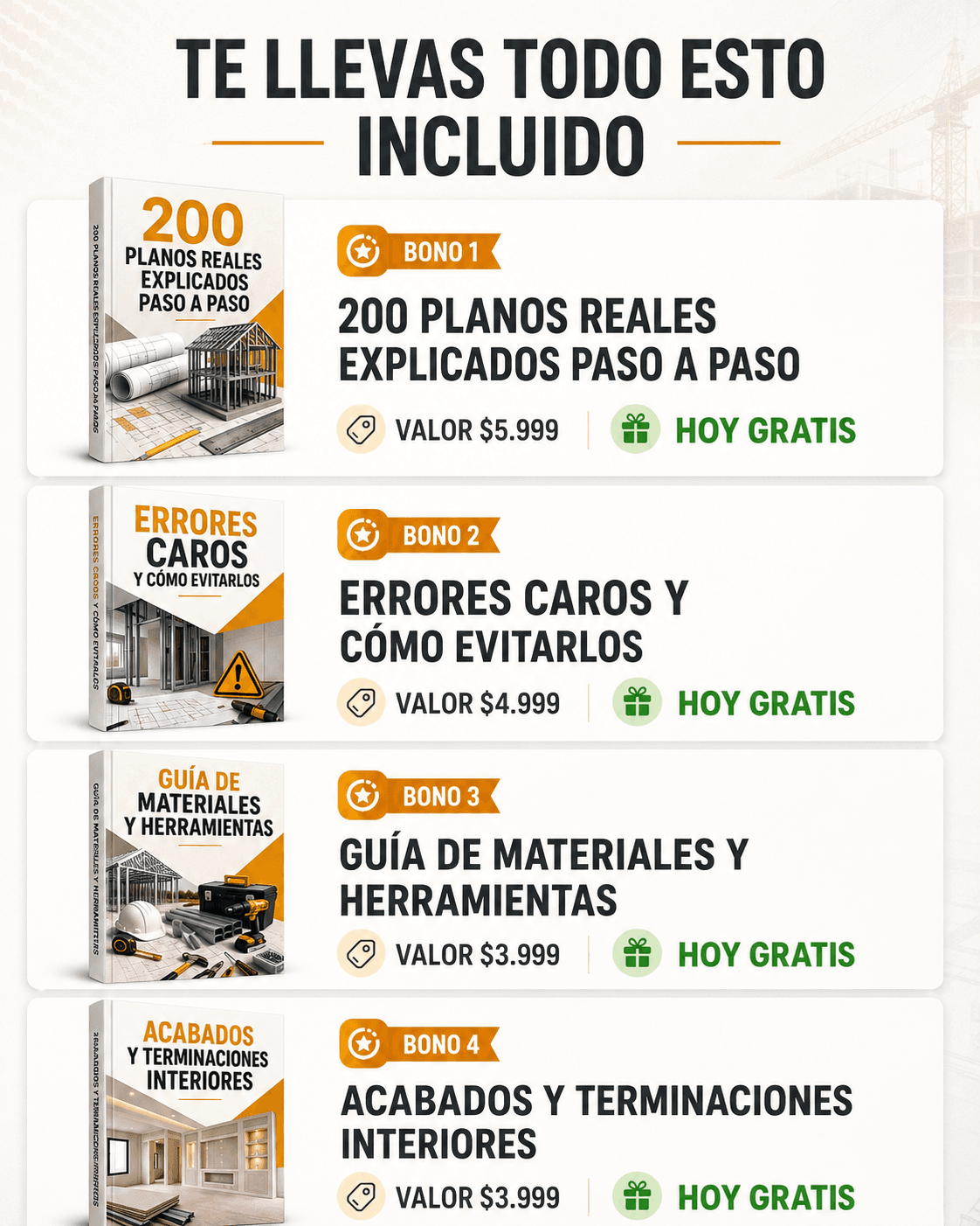 Contenido incluido en Master en Construcción en Seco, lámina 1